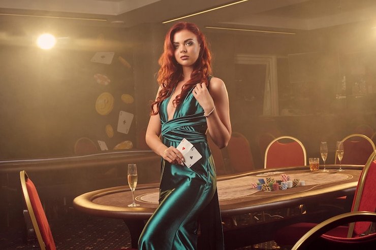 Antarmuka permainan Live Blackjack menampilkan kartu pemain, dealer, dan opsi aksi